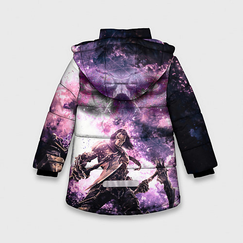 Зимняя куртка для девочки Darksiders 2 / 3D-Черный – фото 2