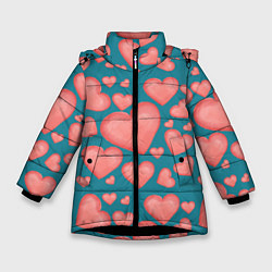 Зимняя куртка для девочки Любовь