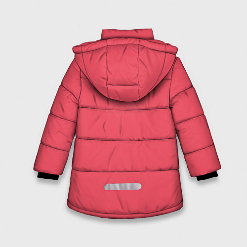 Зимняя куртка для девочки Nezuko / 3D-Черный – фото 2