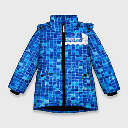 Куртка зимняя для девочки Dance pool, цвет: 3D-черный