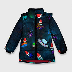 Зимняя куртка для девочки Among Us 2021