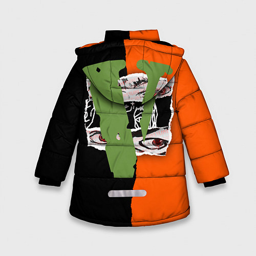 Зимняя куртка для девочки V lone orangedark / 3D-Черный – фото 2