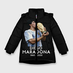 Зимняя куртка для девочки Diego Maradona