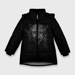 Куртка зимняя для девочки Ягуар, цвет: 3D-светло-серый