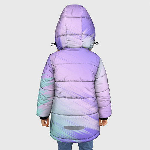 Зимняя куртка для девочки AMONG US GRADIENT / 3D-Красный – фото 4