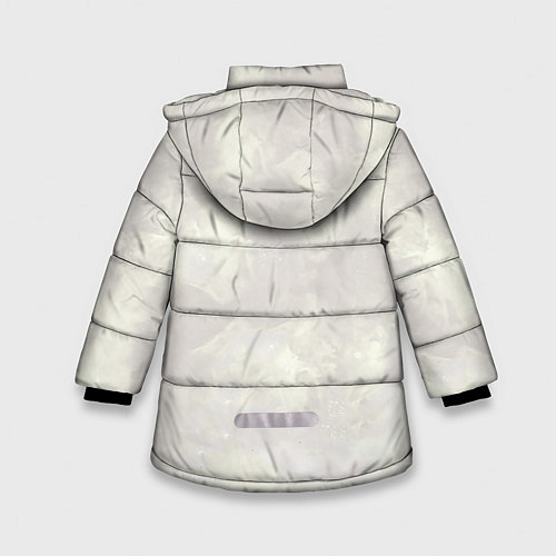Зимняя куртка для девочки CYBERPUNK 2077 / 3D-Черный – фото 2