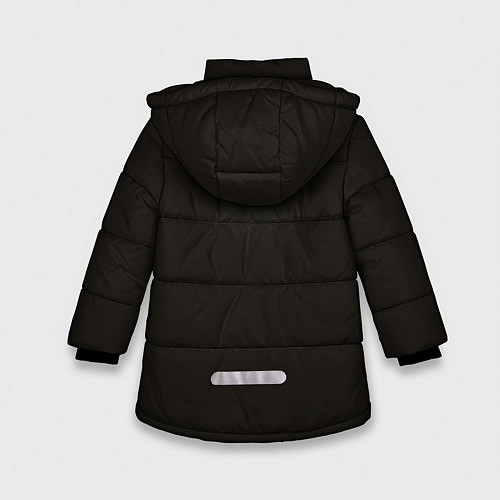 Зимняя куртка для девочки The Doors / 3D-Черный – фото 2