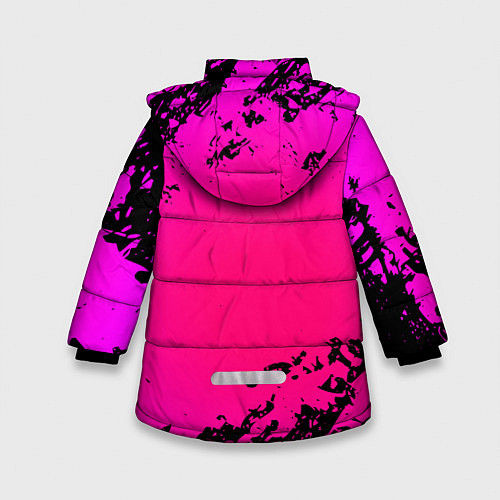 Зимняя куртка для девочки Among Us Sus Boy Z / 3D-Черный – фото 2