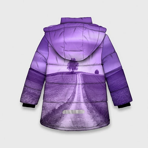 Зимняя куртка для девочки Юки Конно / 3D-Черный – фото 2
