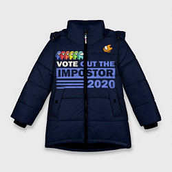 Зимняя куртка для девочки Among Us Vote Out