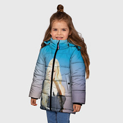Куртка зимняя для девочки JENNIE BLACKPINK, цвет: 3D-черный — фото 2