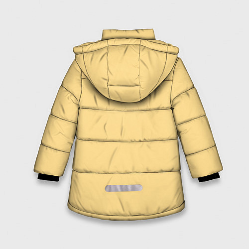 Зимняя куртка для девочки Reach and flexibility / 3D-Черный – фото 2