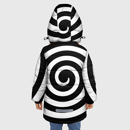 Зимняя куртка для девочки АКАДЕМИЯ АМБРЕЛЛА / 3D-Светло-серый – фото 4