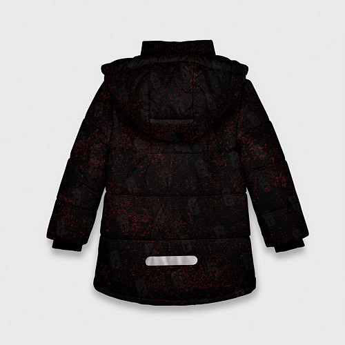 Зимняя куртка для девочки Fuze / 3D-Черный – фото 2