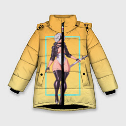 Зимняя куртка для девочки Cyber 2b