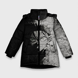 Куртка зимняя для девочки Аста, цвет: 3D-черный
