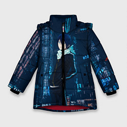 Куртка зимняя для девочки Ято, цвет: 3D-красный