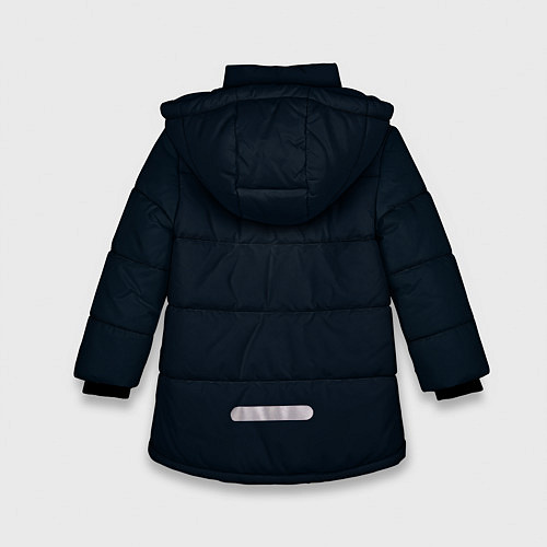 Зимняя куртка для девочки Космо ROCK / 3D-Черный – фото 2