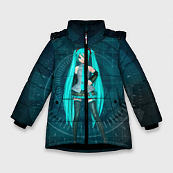 Зимняя куртка для девочки Мику Хацуне