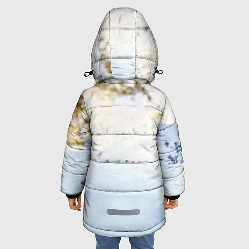 Зимняя куртка для девочки Я зимой / 3D-Красный – фото 4