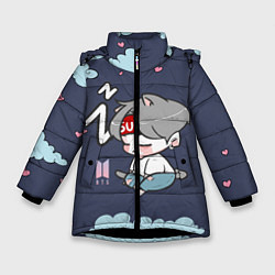 Зимняя куртка для девочки BTS Sleep