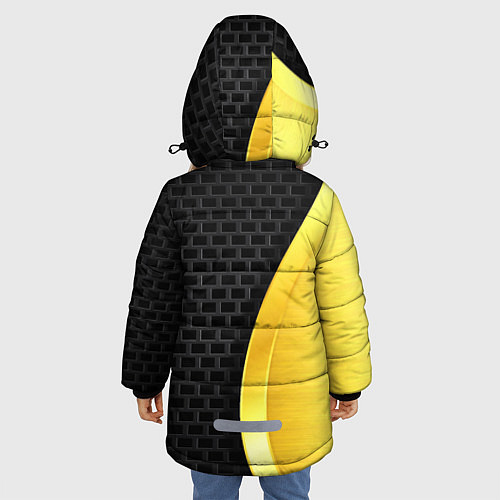 Зимняя куртка для девочки Cyberpunk 2077 Exclusive S / 3D-Светло-серый – фото 4