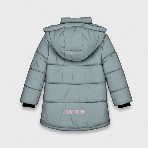 Зимняя куртка для девочки Приятного аппетита / 3D-Черный – фото 2
