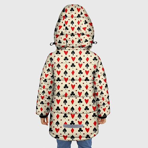 Зимняя куртка для девочки Масти / 3D-Красный – фото 4