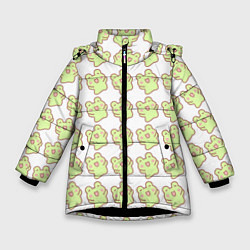 Зимняя куртка для девочки Счастливые лягушки