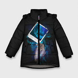 Куртка зимняя для девочки Life Is Strange, цвет: 3D-светло-серый