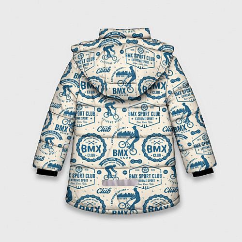 Зимняя куртка для девочки BMX / 3D-Черный – фото 2