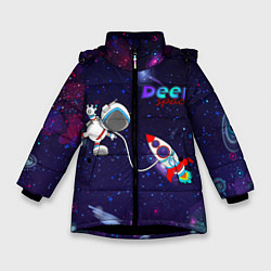 Зимняя куртка для девочки Deep Space Cartoon