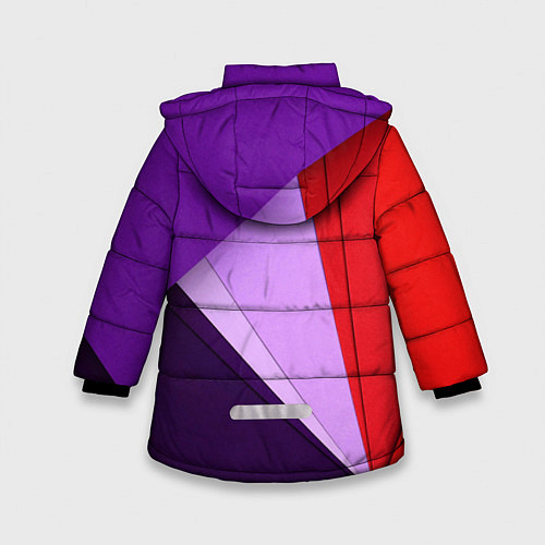 Зимняя куртка для девочки ORIGAMI / 3D-Черный – фото 2