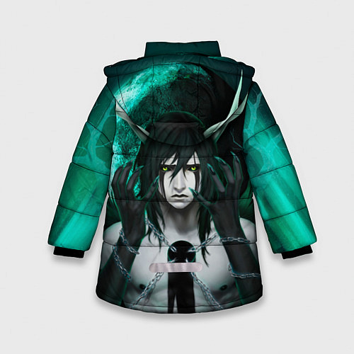 Зимняя куртка для девочки Ulquiorra Schiffer Bleach / 3D-Черный – фото 2