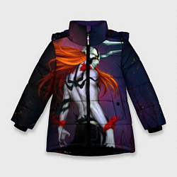 Куртка зимняя для девочки Bleach Ichigo Kurosaki, цвет: 3D-черный