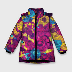 Зимняя куртка для девочки PINK FLOW