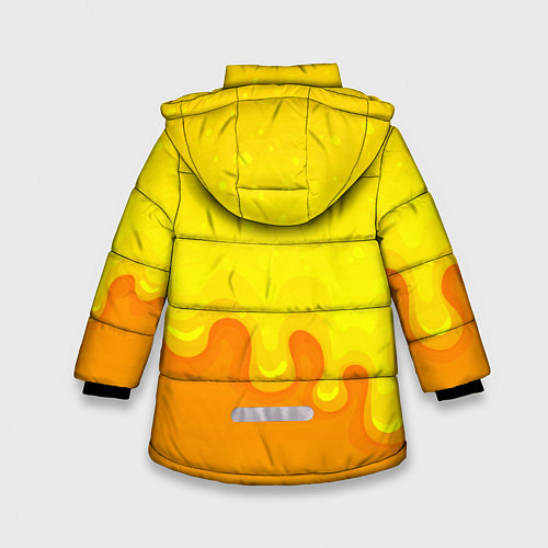 Зимняя куртка для девочки D j Cat Кот диджей / 3D-Черный – фото 2