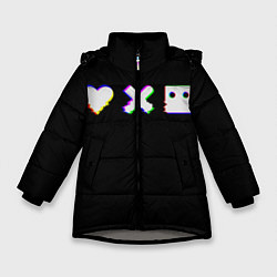 Зимняя куртка для девочки Love Death and Robots Glitch