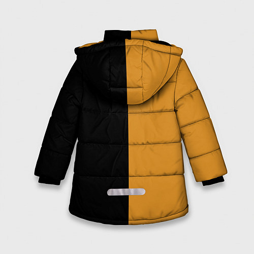 Зимняя куртка для девочки Brakebills University / 3D-Черный – фото 2