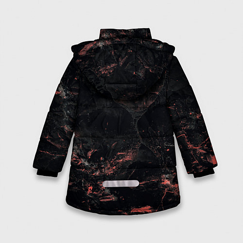 Зимняя куртка для девочки Stalker 2 Danger / 3D-Черный – фото 2