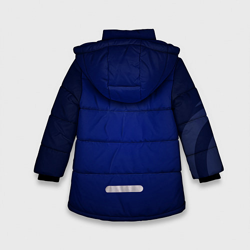 Зимняя куртка для девочки Сборная Франции / 3D-Черный – фото 2