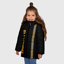 Куртка зимняя для девочки FAR CRY 6 ТРИ ЛИНИИ, цвет: 3D-черный — фото 2