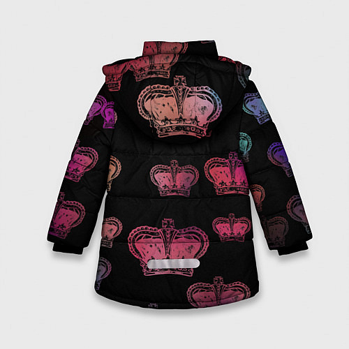 Зимняя куртка для девочки ВЛАСТИТЕЛЬ 3D / 3D-Черный – фото 2