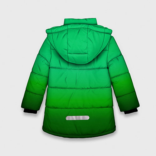 Зимняя куртка для девочки BMW GREEN STYLE / 3D-Черный – фото 2