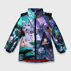 Зимняя куртка для девочки FantasyFish