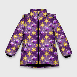 Зимняя куртка для девочки Игрушки украшения
