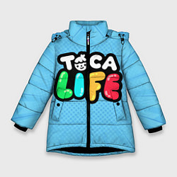 Зимняя куртка для девочки Toca Life: Logo