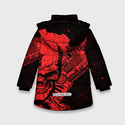 Зимняя куртка для девочки Gears 5 - Gears of War / 3D-Черный – фото 2