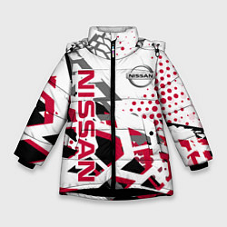 Зимняя куртка для девочки Nissan Ниссан