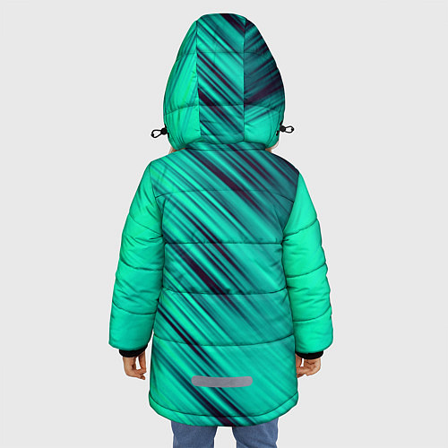 Зимняя куртка для девочки Нилетто Niletto лого / 3D-Красный – фото 4